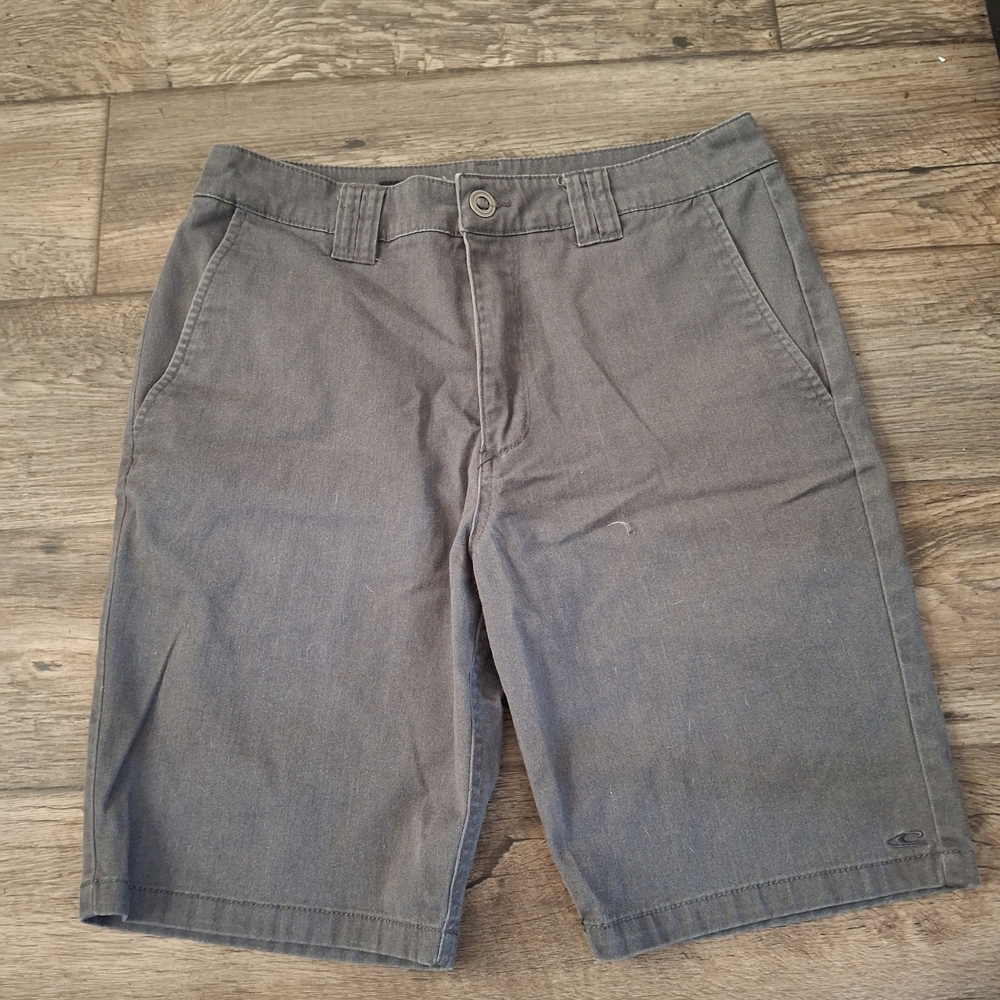 O'Neill Durable Flat Front Shorts Men’s Size 31 – Grey